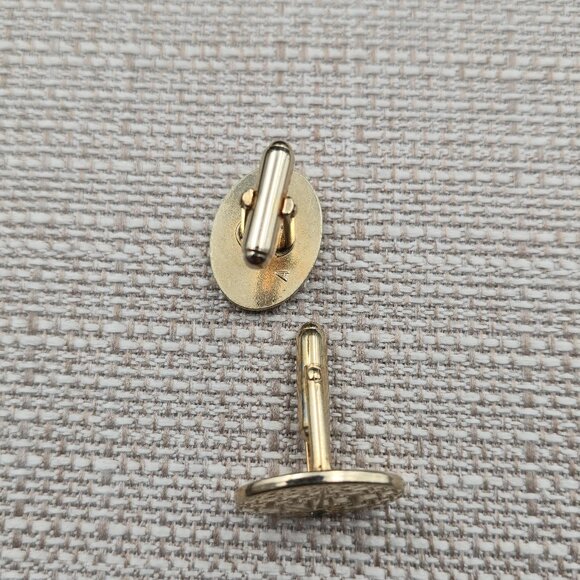 Crystal Star Men's Cuff Links A6339 - Picture 5 of 7